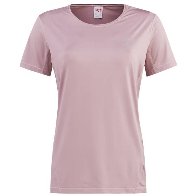 Kari Traa Nora 2.0 Tee Plus Size T-shirt Dame - Prim Pink