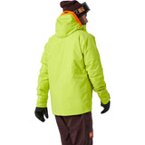 Helly Hansen Men's Powderface Insulated Ski Jacket Skijakke Herre - Sweet Lime -