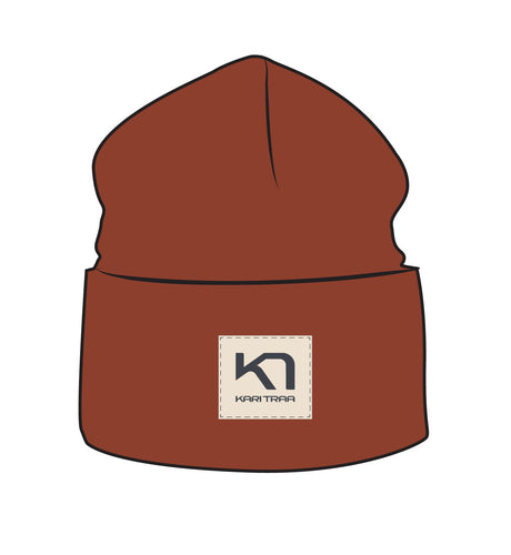 Kari Traa Røthe Beanie Hue Dame - Maple One-size