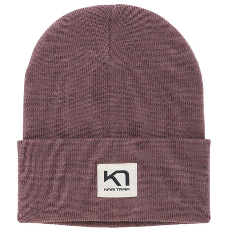 Kari Traa Røthe Beanie Hue Dame - Taupe One-size