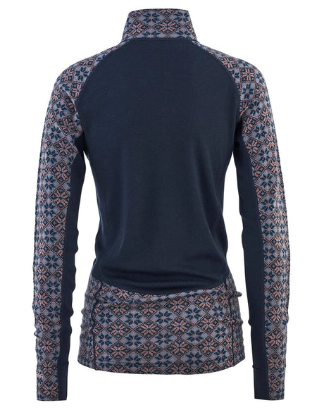 Kari Traa Rose Light Half Zip Skiundertøj Sæt Dame - Royal -