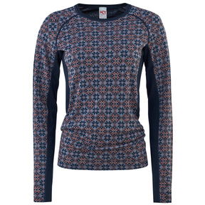 Kari Traa Rose Light Long Sleeve Skiundertrøje Dame - Royal - Royal