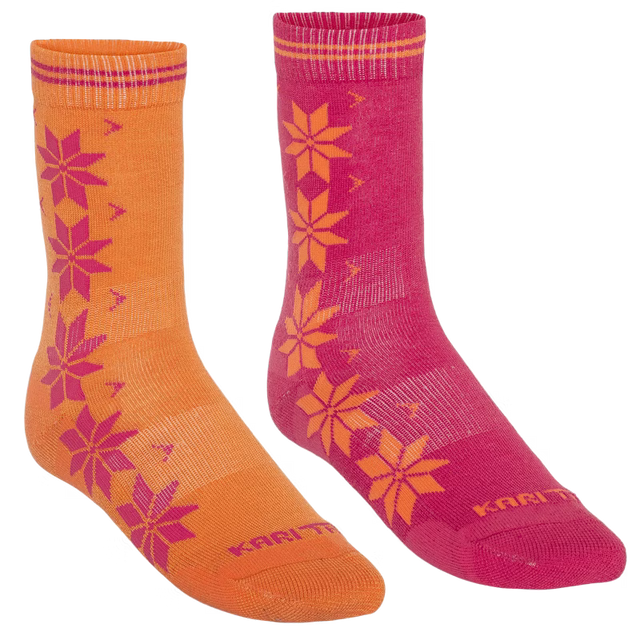 Kari Traa Vinst Wool Socks 2PK Sportssokker Dame - Berry Pink - Berry Pink