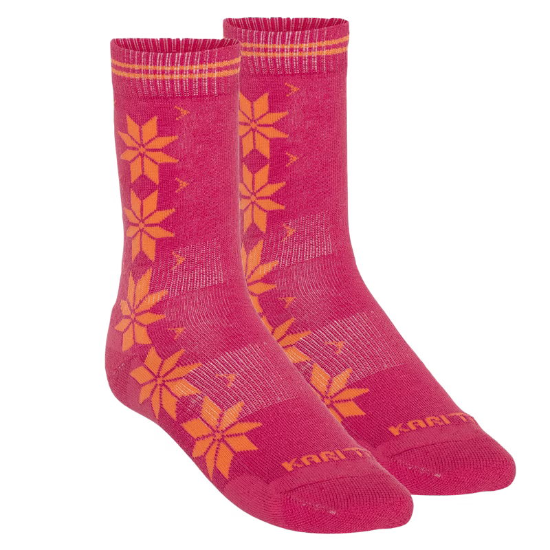 Kari Traa Vinst Wool Socks 2PK Sportssokker Dame - Berry Pink -