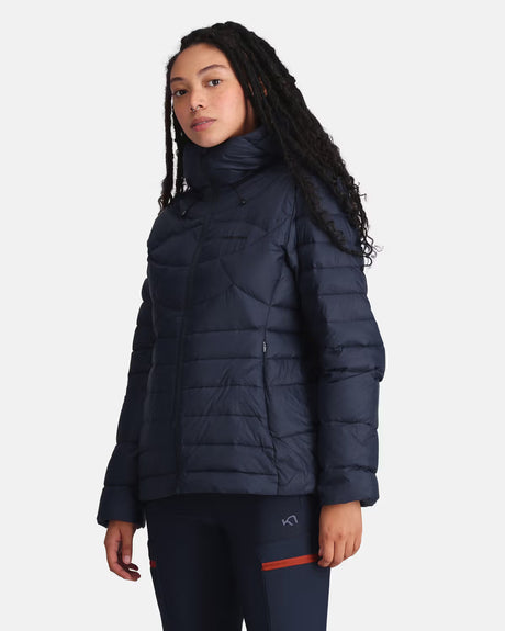 Kari Traa Sanne Midlayer Jacket Dunjakke Dame - Royal - Royal