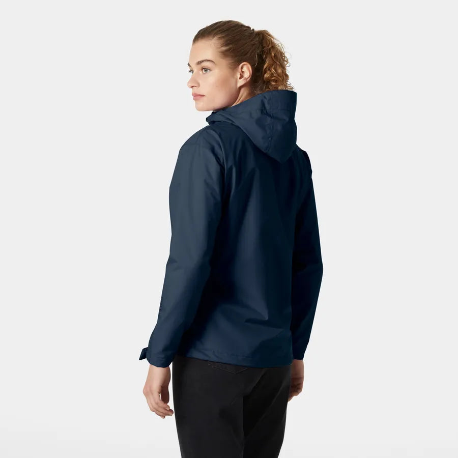 Helly Hansen Women's Seven J Rain Jacket Regnjakke Dame - Navy -