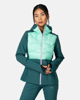Kari Traa Tirill Thermal Jacket Thermojakke Dame - Peacock