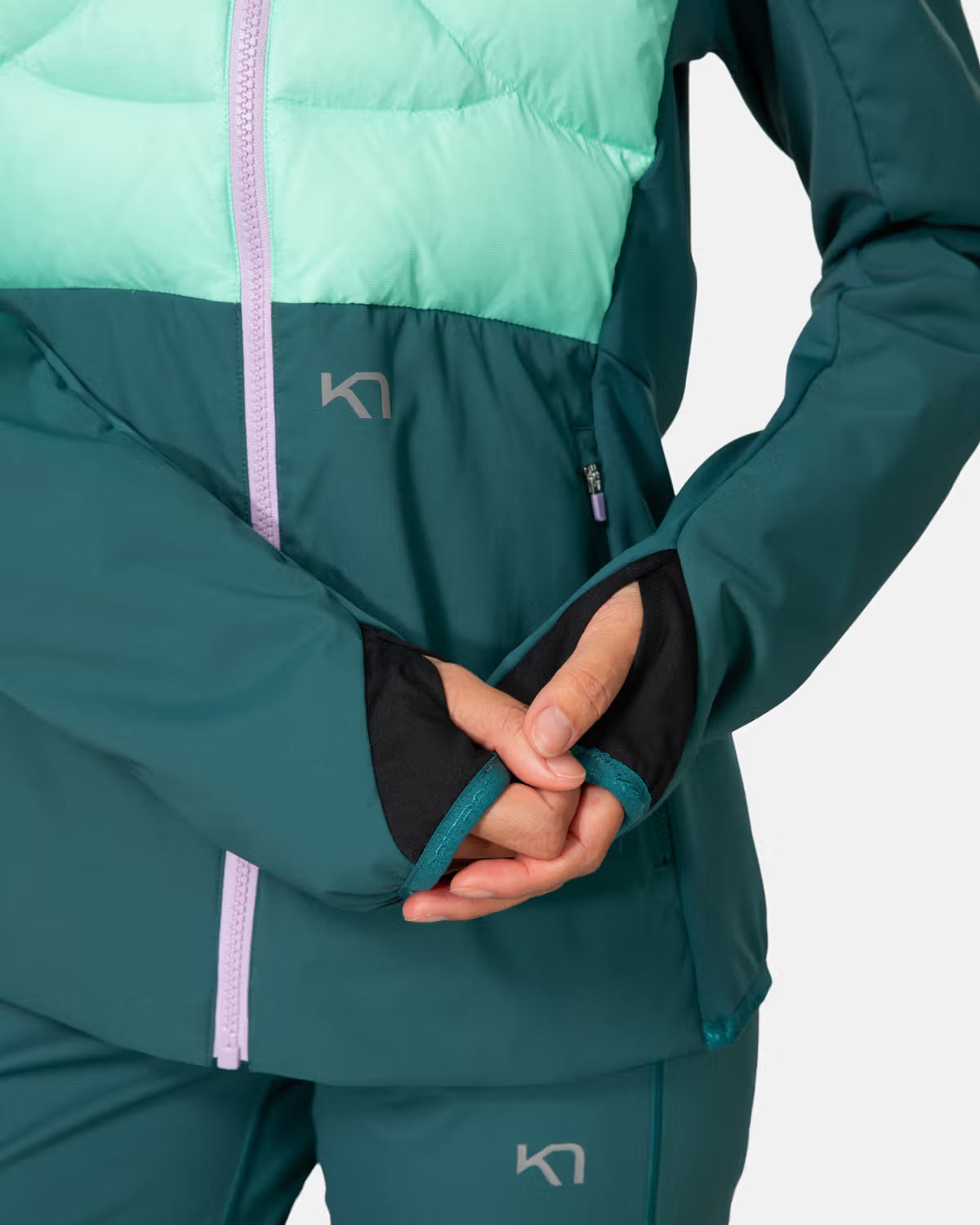 Kari Traa Tirill Thermal Jacket Thermojakke Dame - Peacock