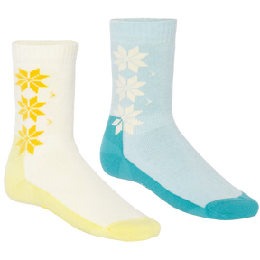 Kari Traa KT Wool Sock Uldsokker 2pk - Aqu - Aquatic