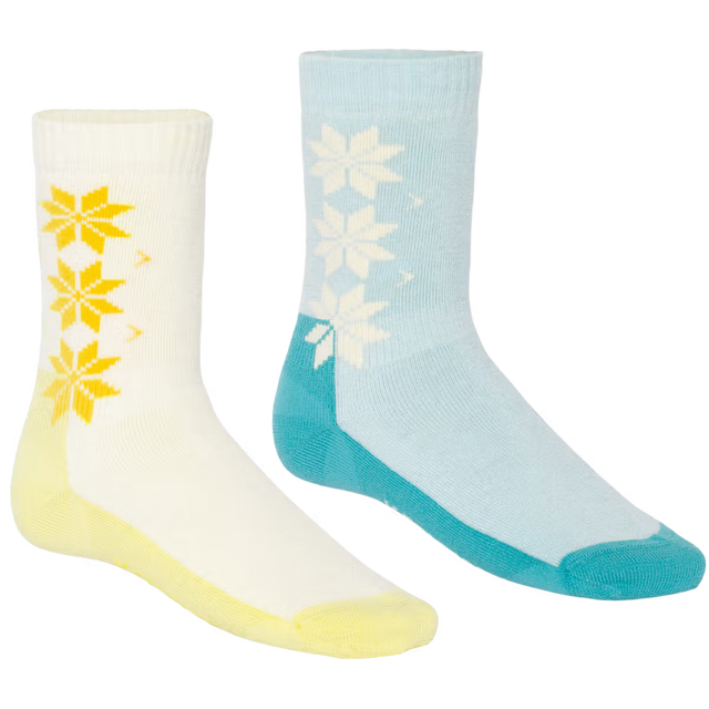 Kari Traa KT Wool Sock Uldsokker 2pk - Aqu - Aquatic