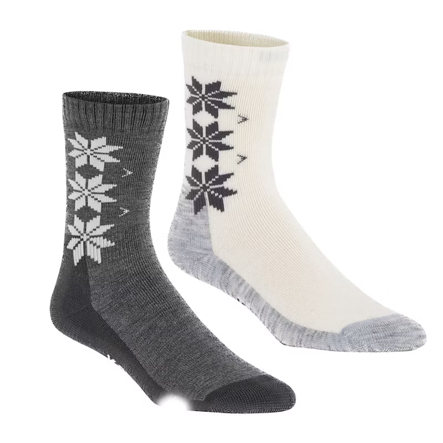 Kari Traa KT Wool Sock Uldsokker 2pk - Dus Grey 1