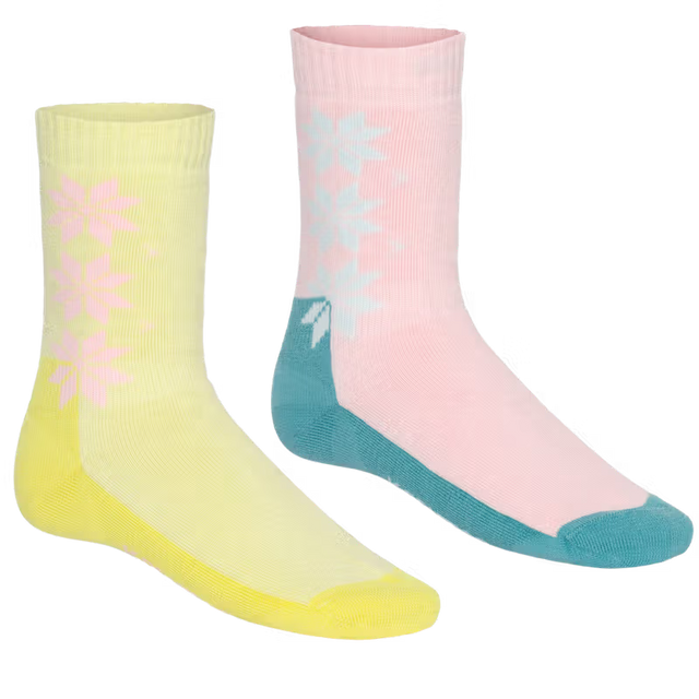 Kari Traa KT Wool Sock Uldsokker 2pk - Yellow - Yellow