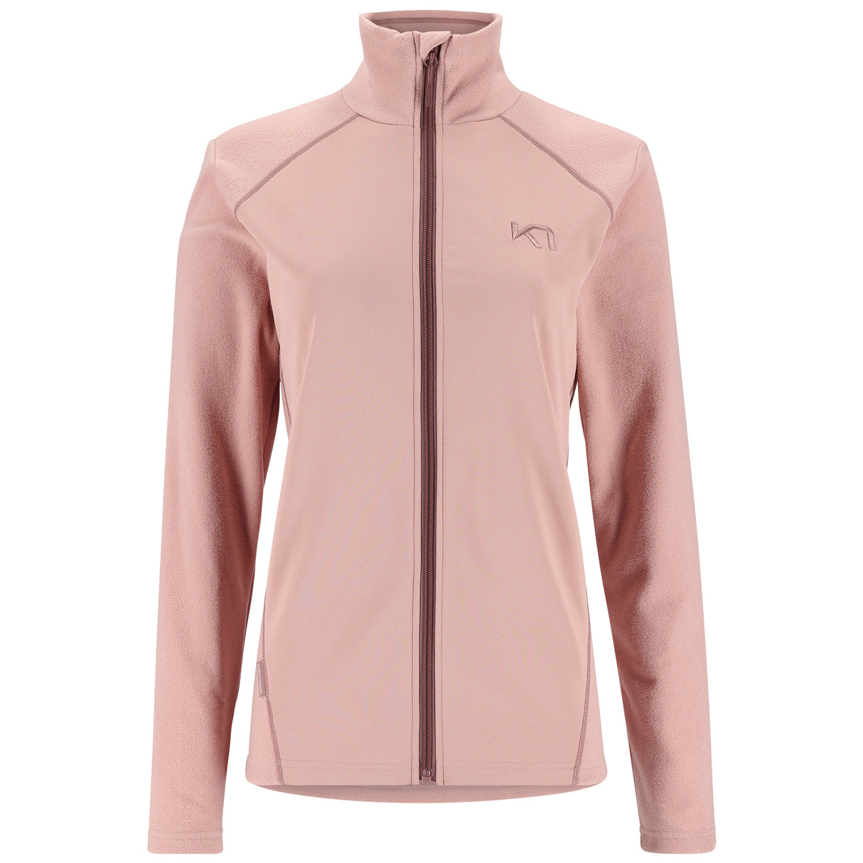 Kari Traa Kari Full-Zip Fleecetrøje Dame - Prim Pink