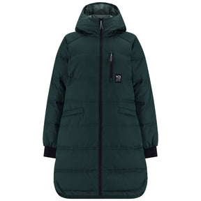 Kari Traa Rongve Parka Lang Dunjakke Dame - Pine