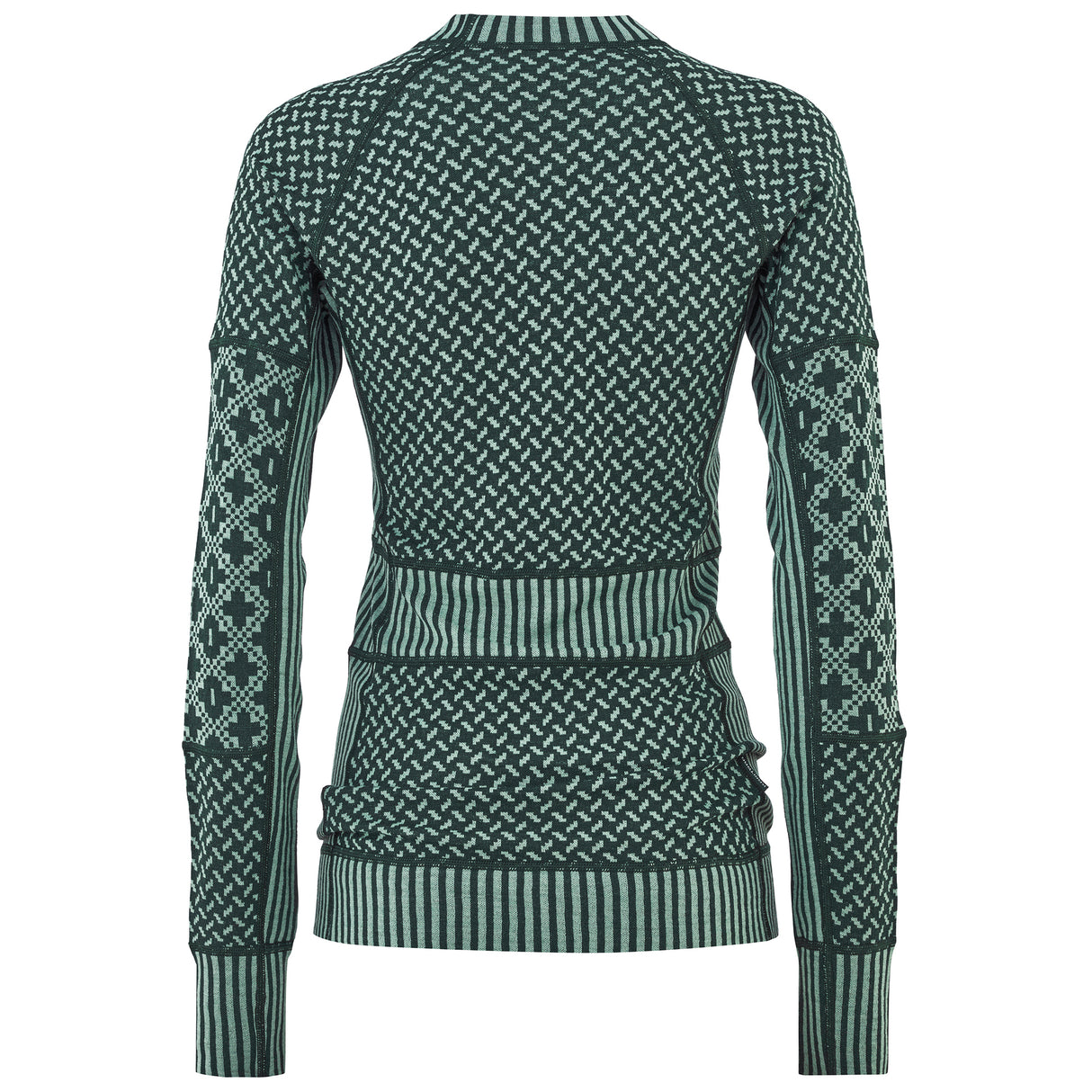 Kari Traa Smekker Long Sleeve Baselayer Skiundertrøje Dame - Pine Green -