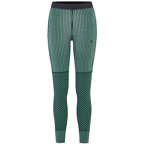 Kari Traa Smekker Baselayer Pants Skiunderbukser Dame - Pine Green - Pine Green