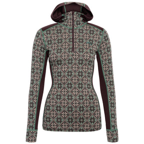 Kari Traa Rose Hoodie Skiundertrøje Dame - Forest Green - Forest Green