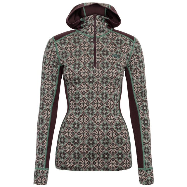 Kari Traa Rose Hoodie Skiundertrøje Dame - Forest Green - Forest Green