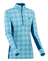Kari Traa Rose Half Zip High Waist Skiundertøj Sæt Dame - Frost -