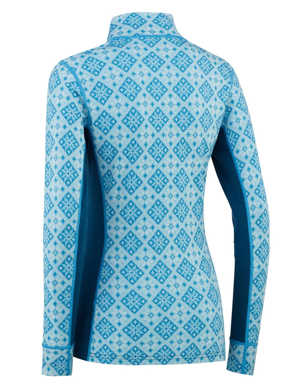 Kari Traa Rose Half Zip High Waist Skiundertøj Sæt Dame - Frost -