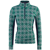 Kari Traa Rose Half Zip Baselayer Top Skiundertrøje Dame - Cress