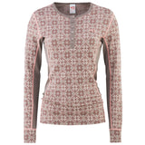 Kari Traa Rose Long Sleeve Baselayer - 100% Merinould - Taupe