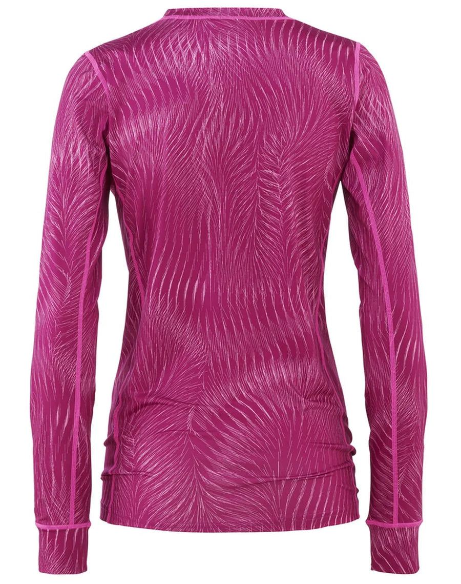 Kari Traa Fantastisk Skiundertøj Sæt Dame - Fucha Pink -