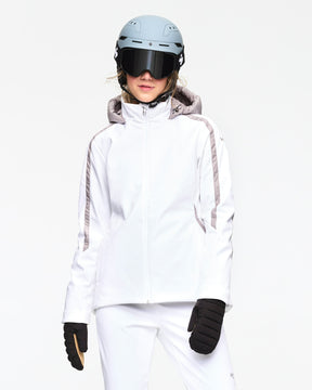 Kari Traa Benedicte Ski Jacket Skijakke Dame - Bright White - Bright White