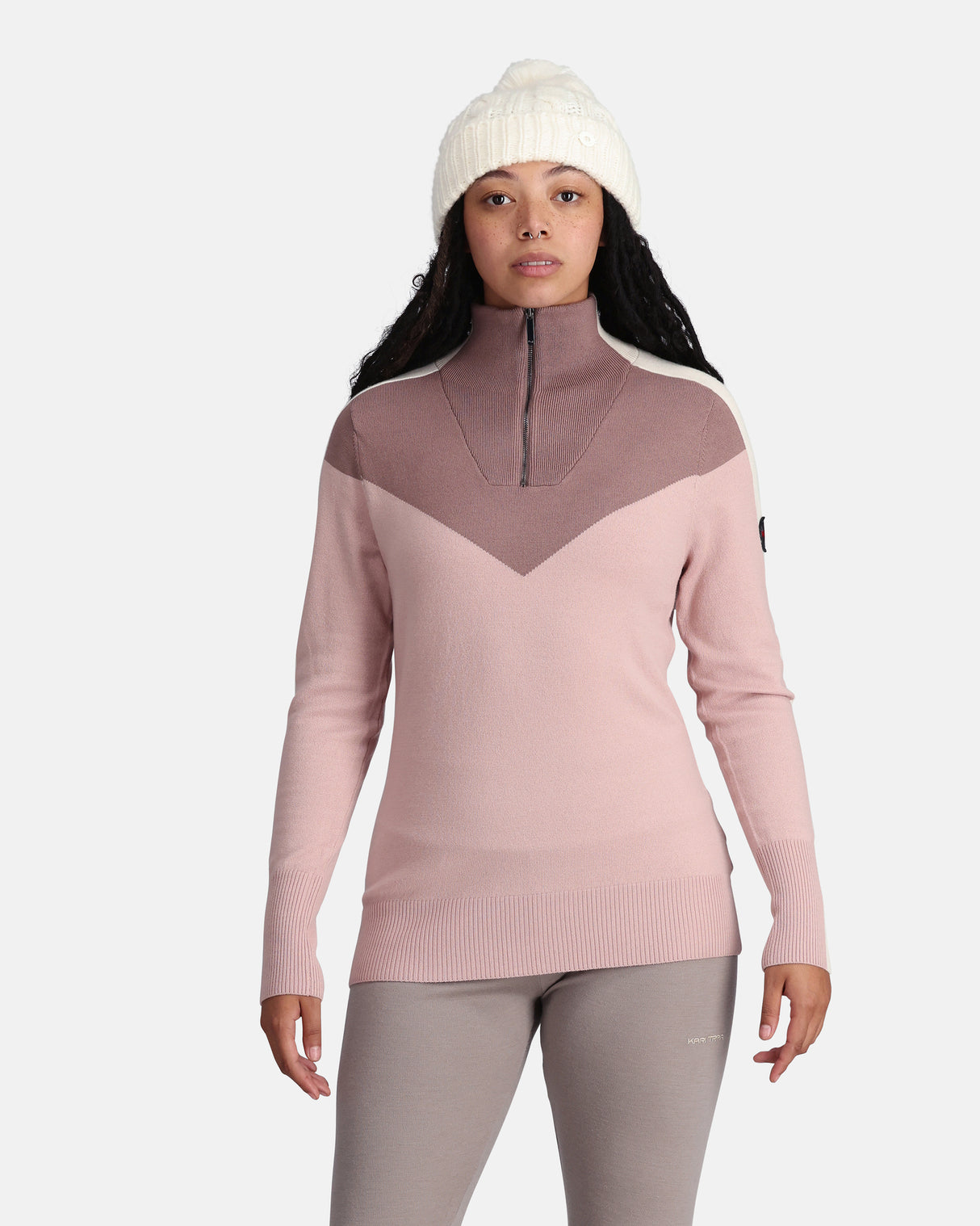 Kari Traa Voss Knit Half Zip -neulepaita