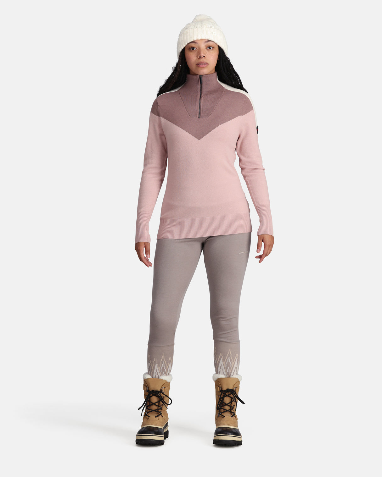 Kari Traa Voss Knit Half Zip Striktrøje Dame -