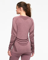 Kari Traa Oline Long Sleeve Skiundertøj Sæt Dame - Taupe