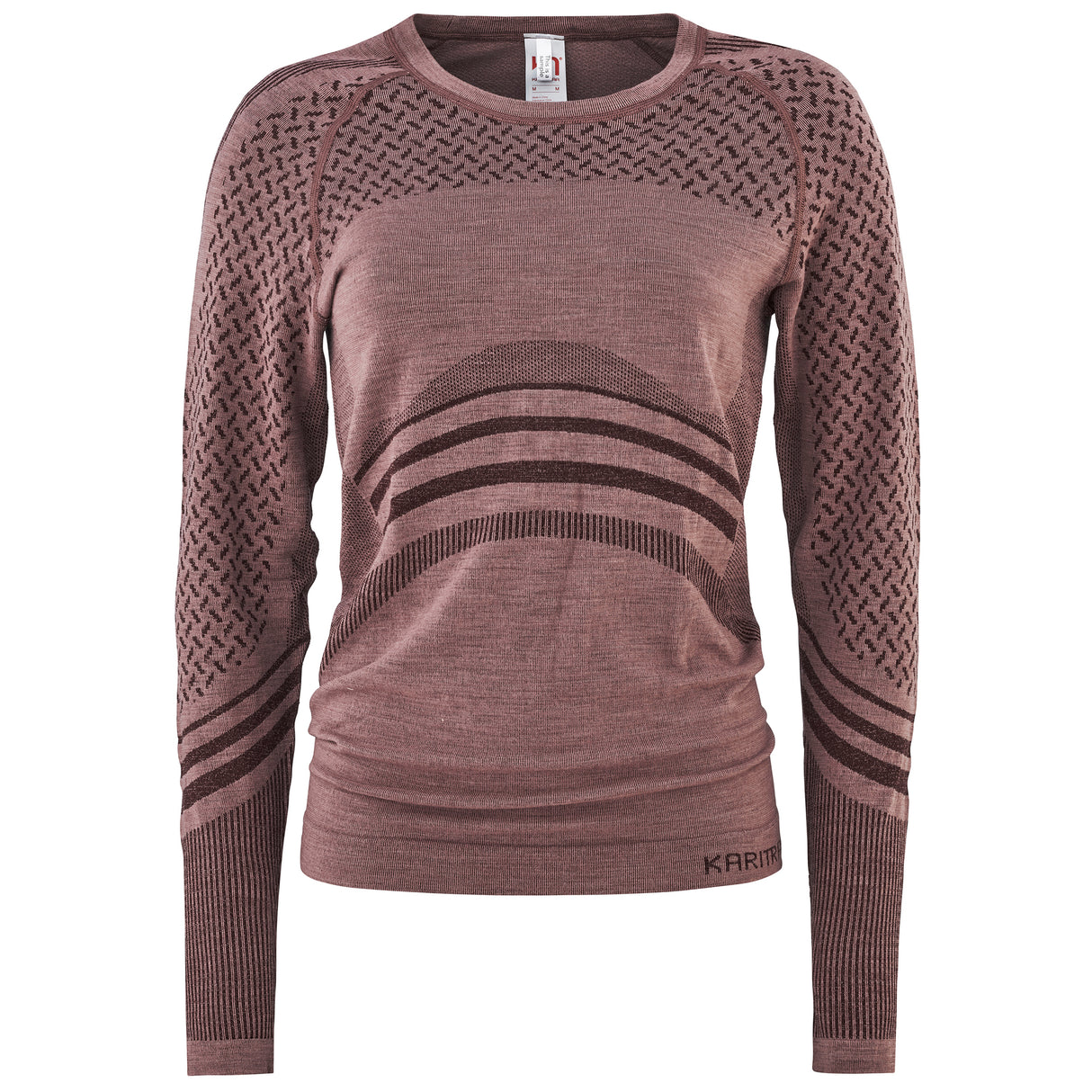 Kari Traa Oline Long Sleeve Skiundertøj Sæt Dame - Taupe -