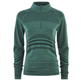 Kari Traa Oline Half Zip Skiundertrøje Dame - Murk Green