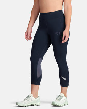 Kari Traa Louise 2.0 3/4 Tights Dame - Dark Royal Blue