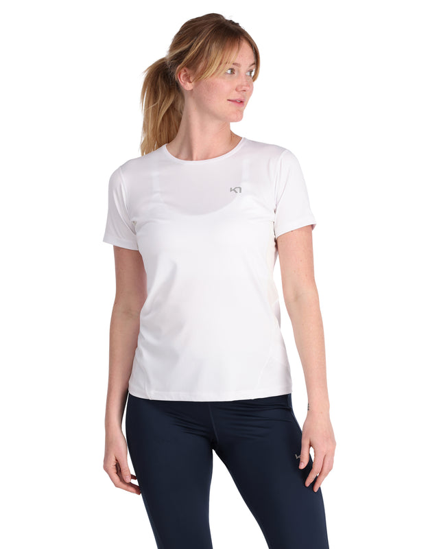 Kari Traa Nora 2.0 Tee T-shirt Dame - Bright White