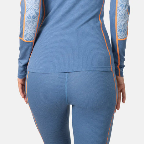 Kari Traa Anna Long Sleeve Skiundertrøje Dame - Sea -