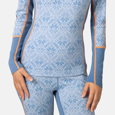 Kari Traa Anna Long Sleeve Skiundertrøje Dame - Sea -
