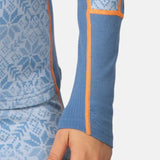 Kari Traa Anna Long Sleeve Skiundertrøje Dame - Sea -