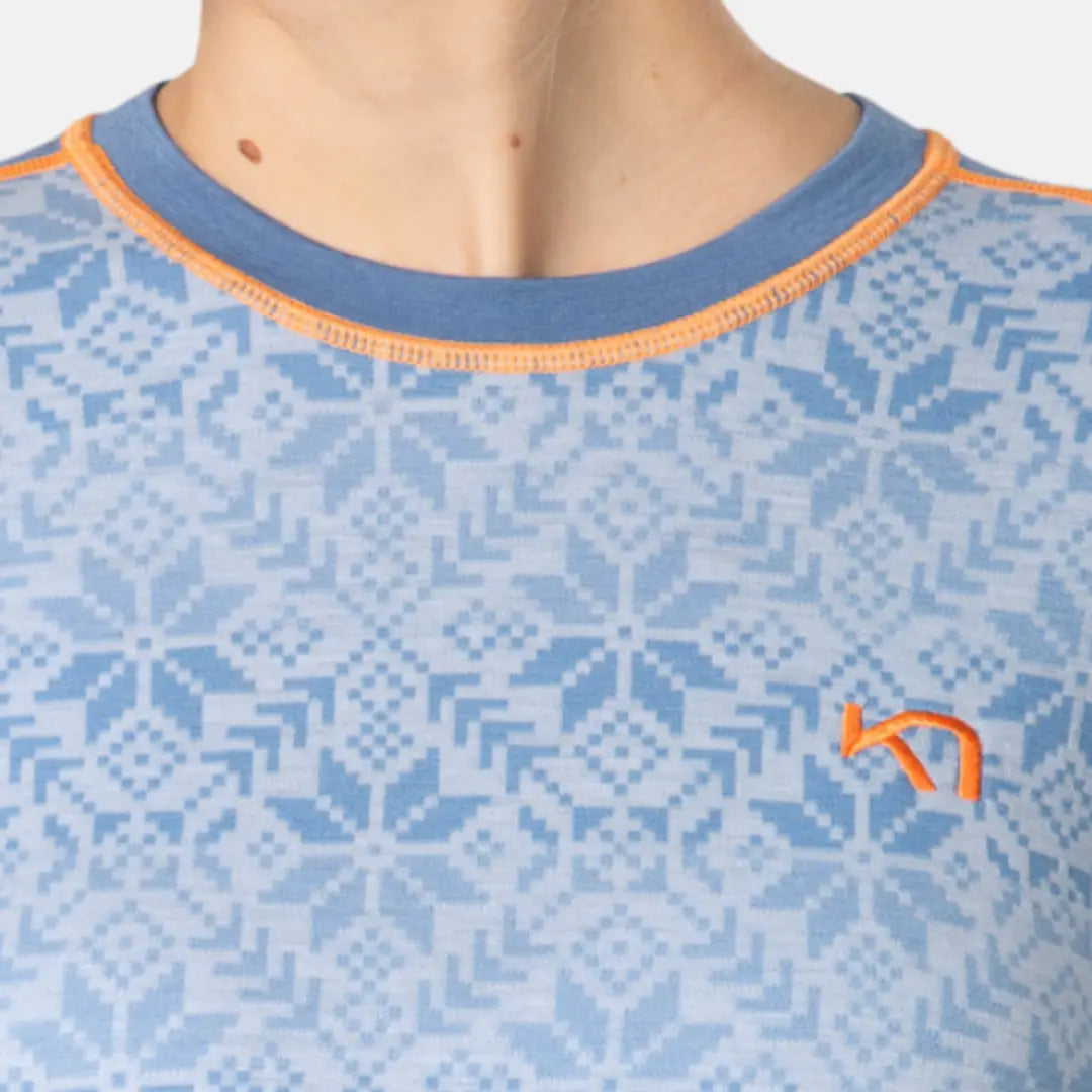 Kari Traa Anna Long Sleeve Skiundertrøje Dame - Sea -