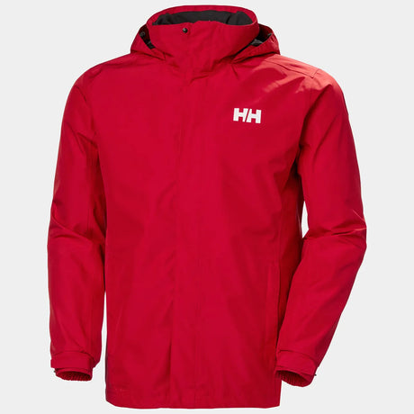 Helly Hansen Men's Dubliner Regnsæt Herre - Red / Black -