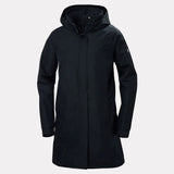 Helly Hansen Women’s Aden Long Rain Jacket Regnjakke Dame - Navy -