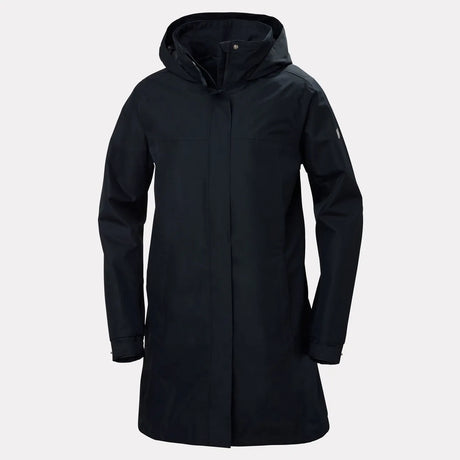 Helly Hansen Women’s Aden Long Rain Jacket Regnjakke Dame - Navy -