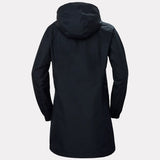 Helly Hansen Women’s Aden Long Rain Jacket Regnjakke Dame - Navy -