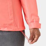 Helly Hansen Women's Aden Rain Jacket Regnjakke Dame - Coral Almond -