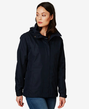 Helly Hansen Women's Aden Rain Jacket Regnjakke Dame - Navy - Navy