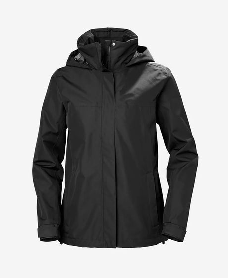 Helly Hansen Women's Aden Rain Jacket Regnjakke Dame - Black -