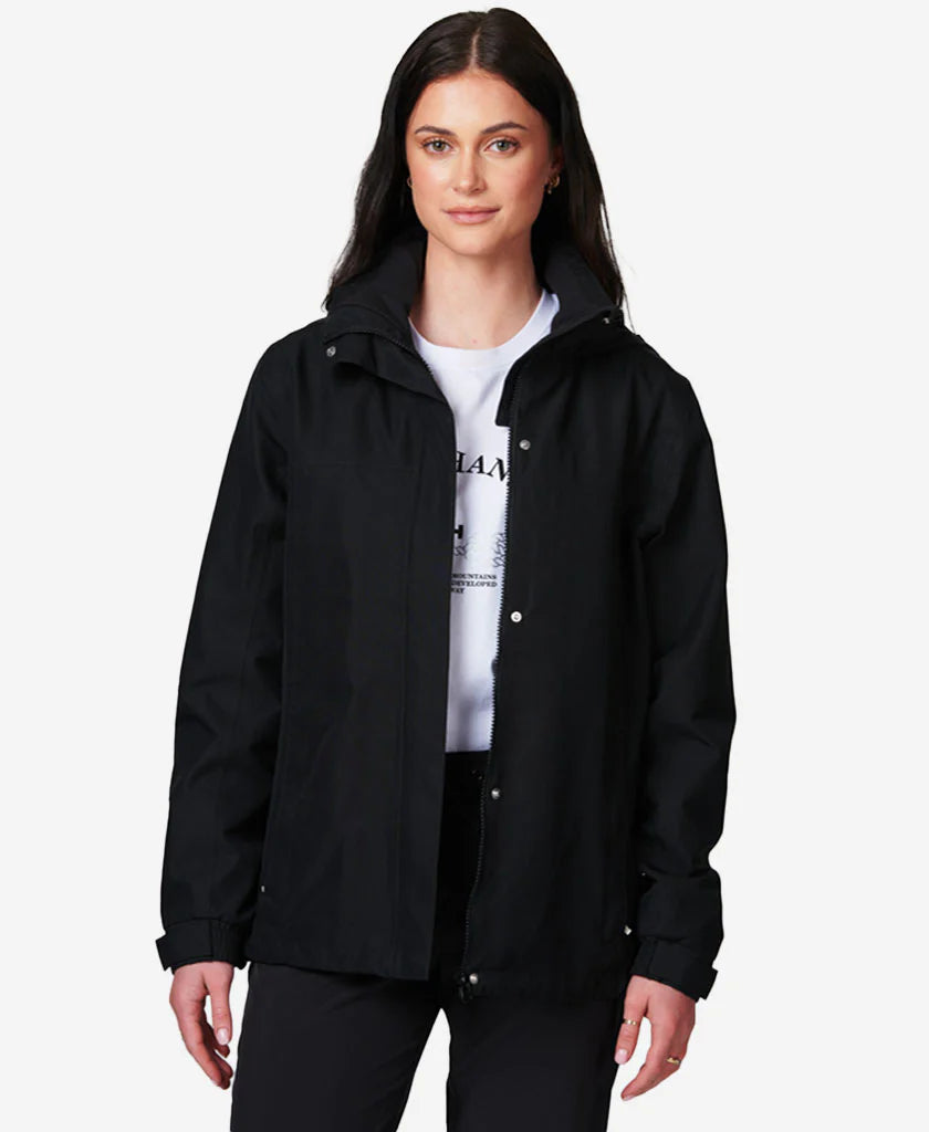 Helly Hansen Women's Aden Rain Jacket Regnjakke Dame - Black -