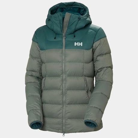 Helly Hansen Women's Verglas Glacier Down Jacket Dunjakke Dame - Grey Cactus M