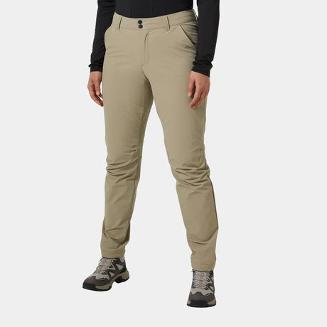 Helly Hansen Women's Brona Softshell Pants Vandrebukser Dame - Pebble - Pebble