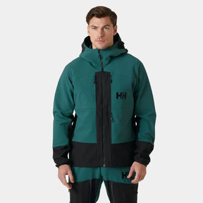 Helly Hansen Men's Odin Backcountry Softshell Skisæt Herre - Dark Creek / Concrete -